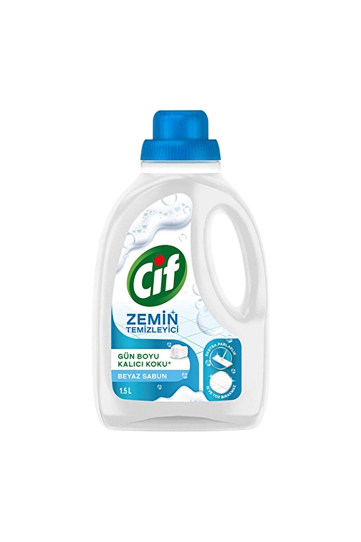 2 ADET  Cif Zemin Temizleyici Beyaz Sabun 1500 ml