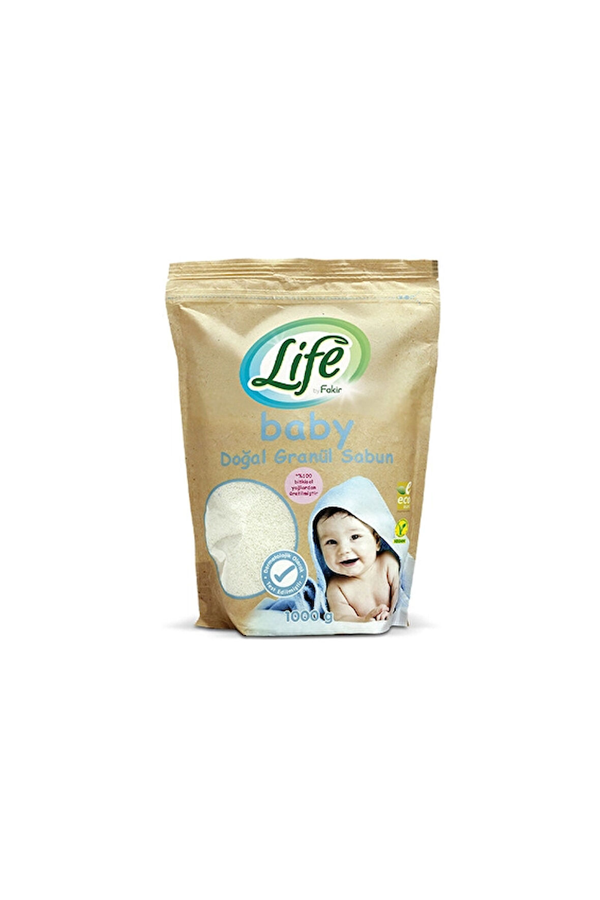 2 ADET  Life by Fakir Baby Doğal Granül Sabun 1kg