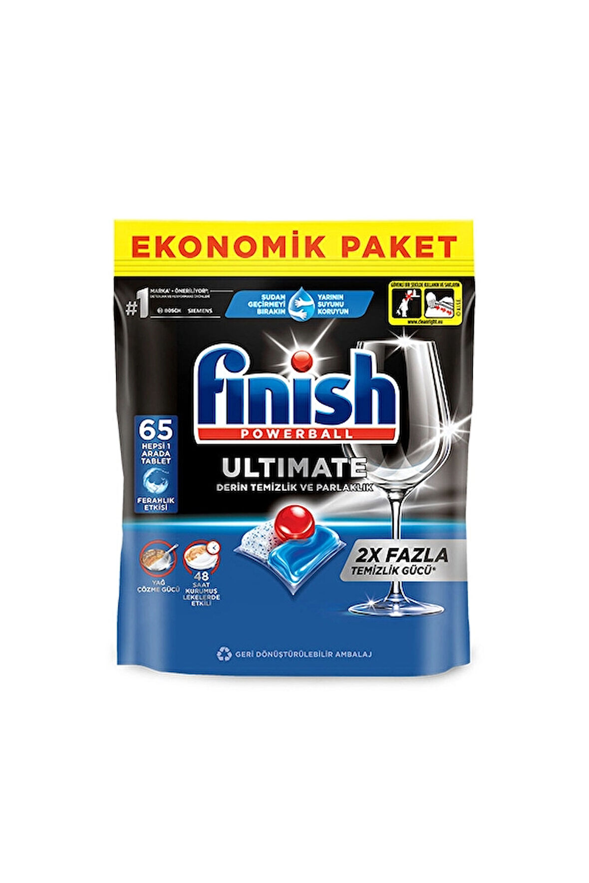 2 ADET  Finish Quantum Ultimate 65'li