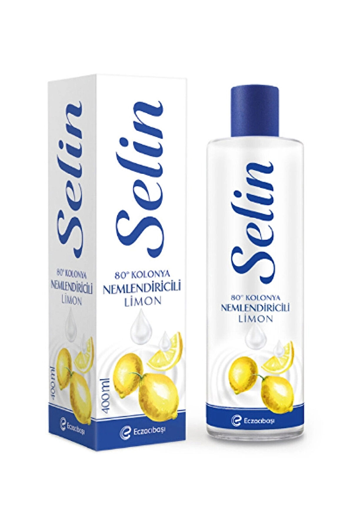 2 ADET  Selin Kolonya Nemlendiricili Pet Şişe 400 ml