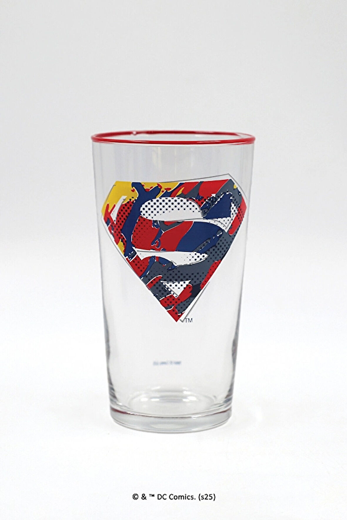 2 ADET  Rakle Superman Meşrubat Bardağı 570 cc