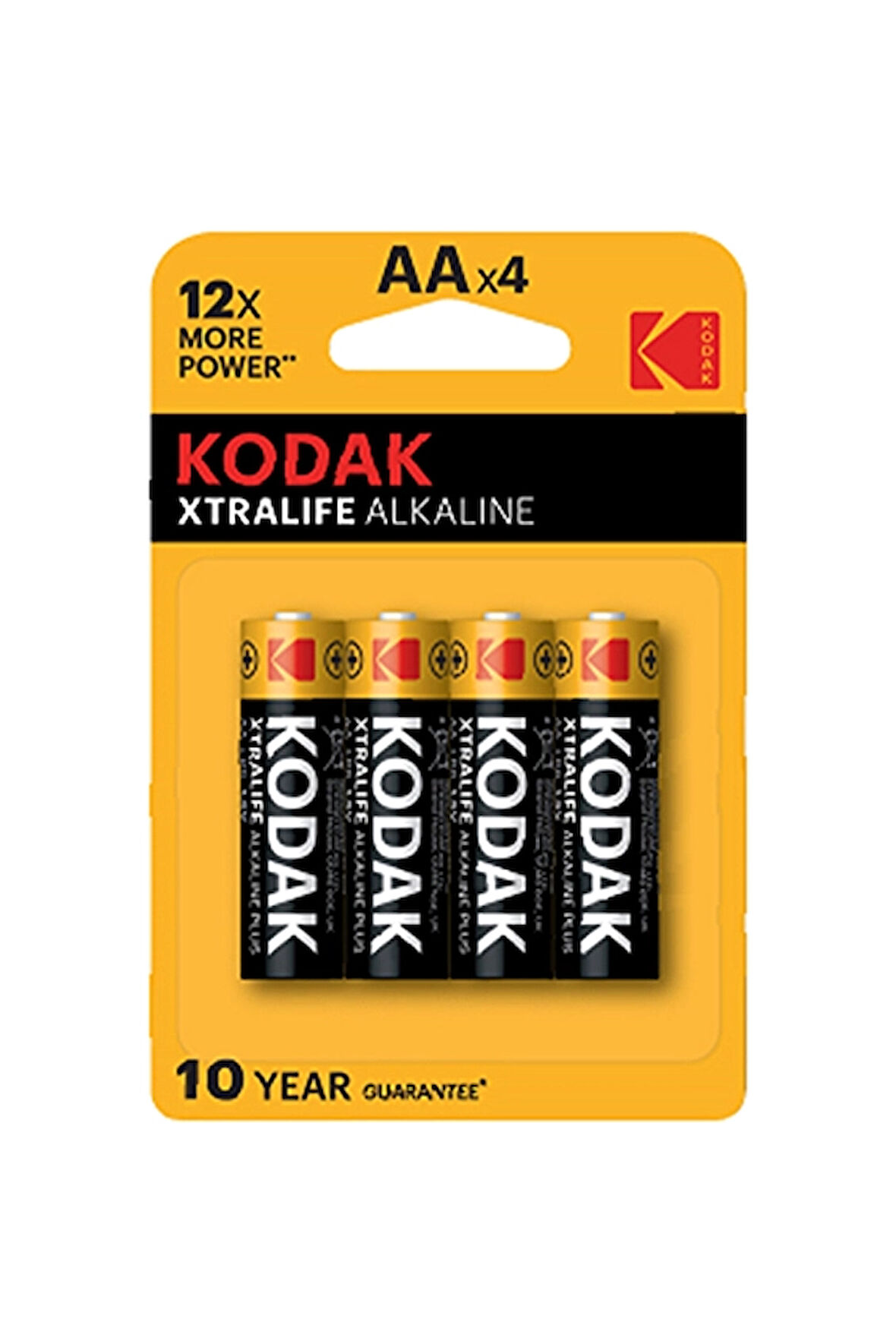 2 ADET  Kodak Xtralife Alkalin Kalem Pil 4'lü