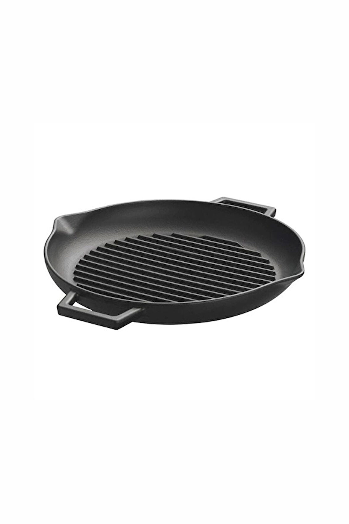 2 ADET  Lava Döküm Tava Kulplu 30 Cm