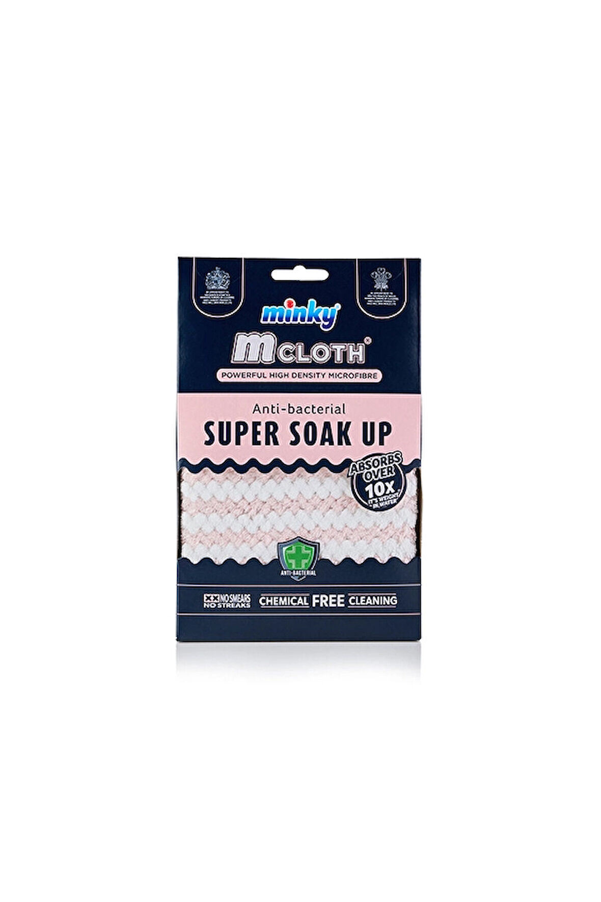 2 ADET  Minky Mcloth Süper Emici Kurulama Bezi Pembe