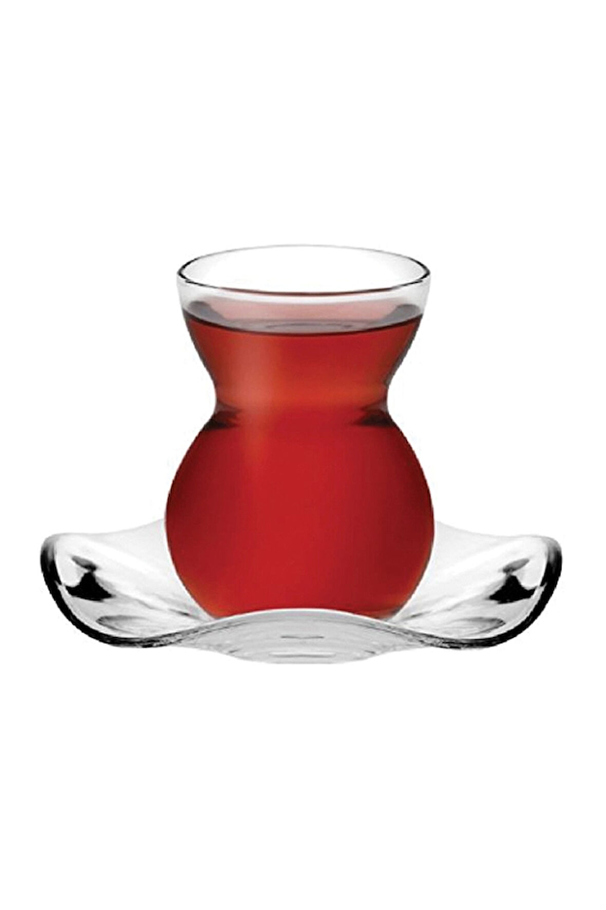 2 ADET  Paşabahçe Dantel Çay Seti 6'lı