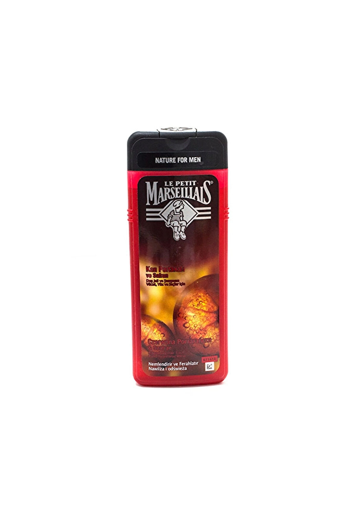 3 ADET  Le Petit Marseillais Duş Jeli Portakal ve Safran 400 ml