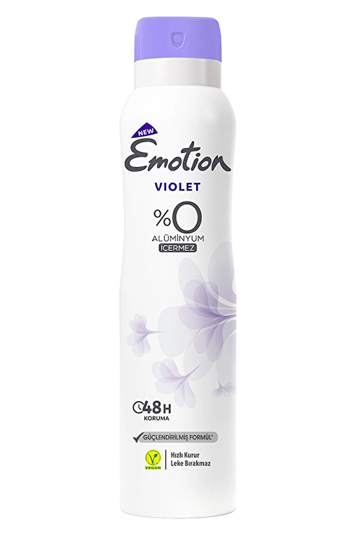 3 ADET  Emotion Deodorant Violet 150 ml