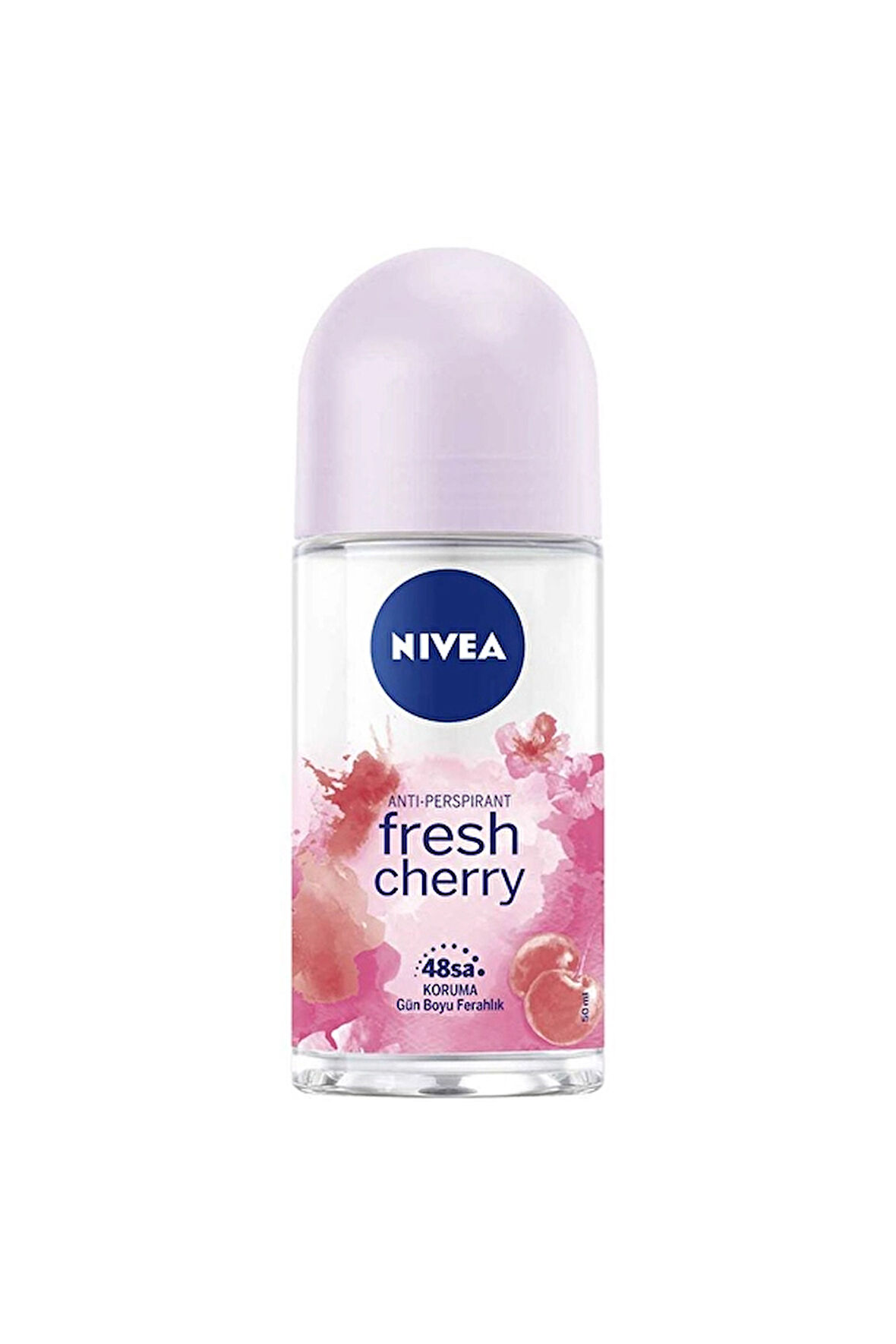 3 ADET  Nivea Roll-on Fresh Cherry 50 ml