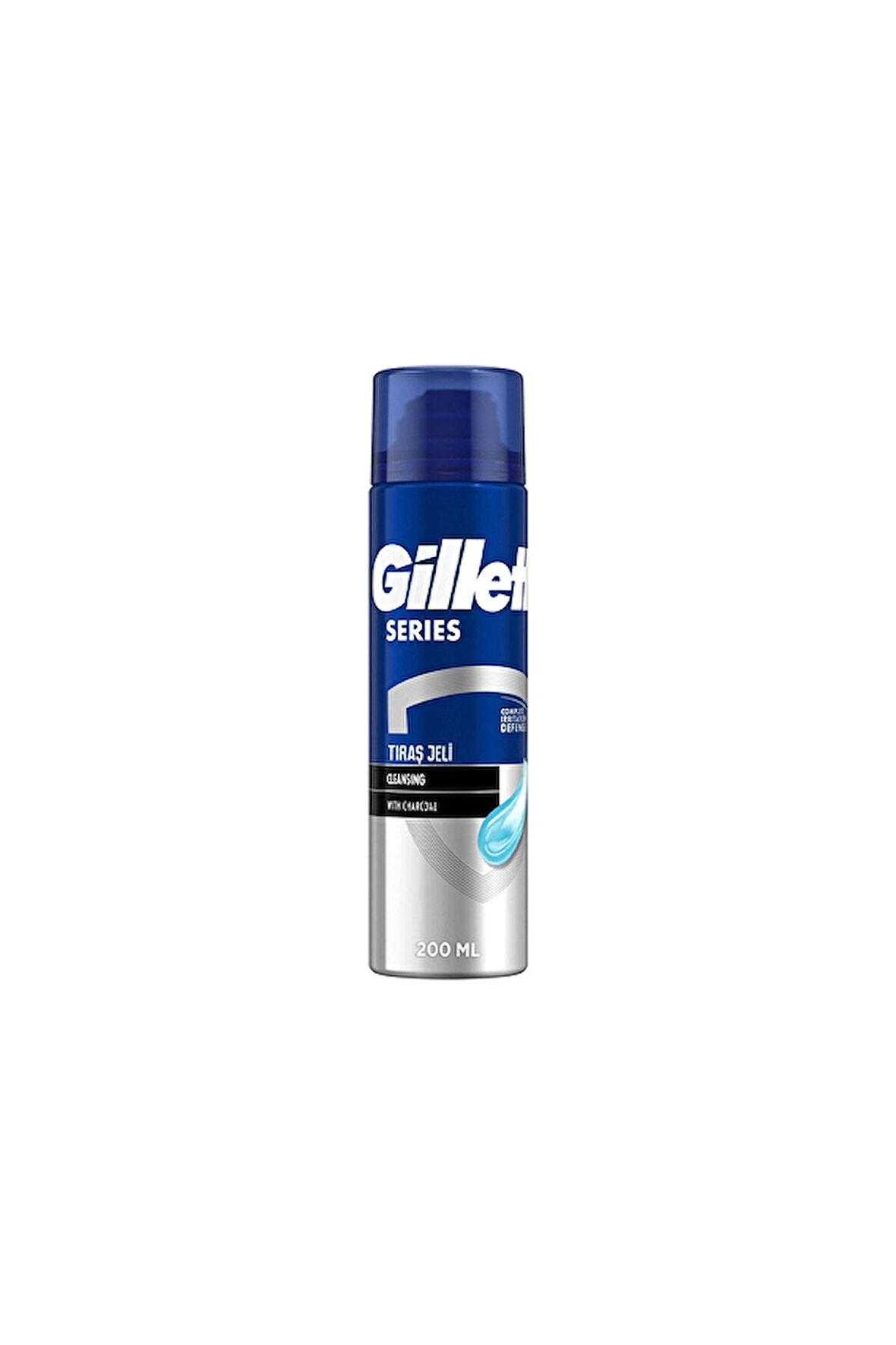 3 ADET  Gillette Series Tıraş Jeli Charcoal 200 Ml