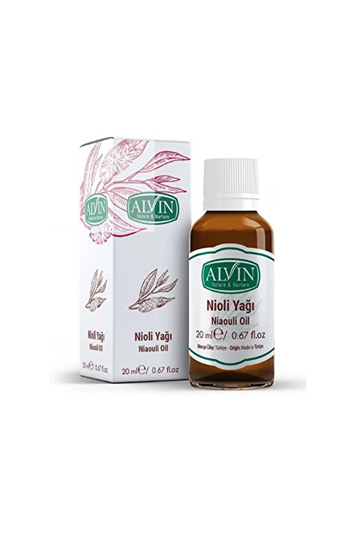 3 ADET  Alvin Nioli Yağ 20 ml