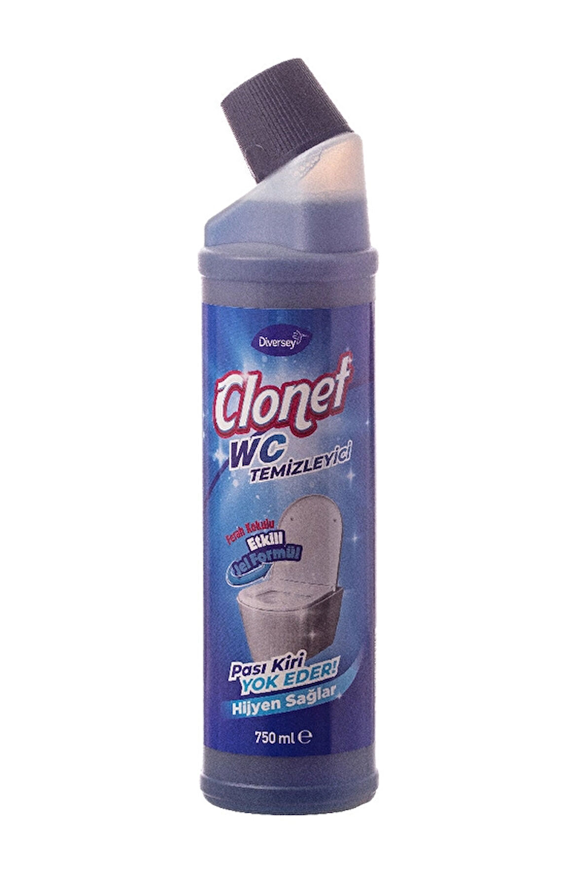 3 ADET  Diversey Clonet Wc Temizleyici 750 ml