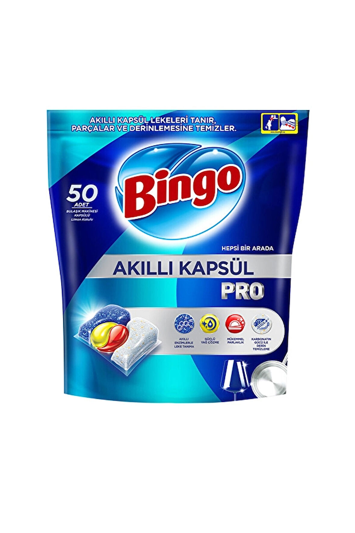 3 ADET  Bingo Akıllı Kapsül Pro 50'li