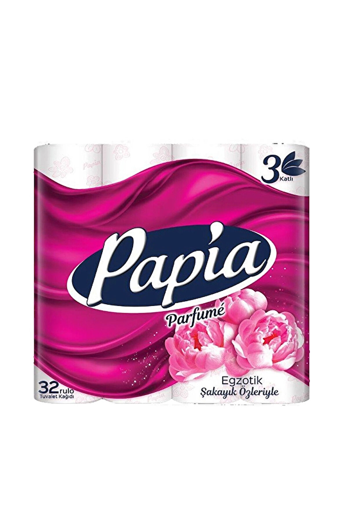 3 ADET  Papia Tuvalet Kağıdı 32'li Egzotik 3 Katlı