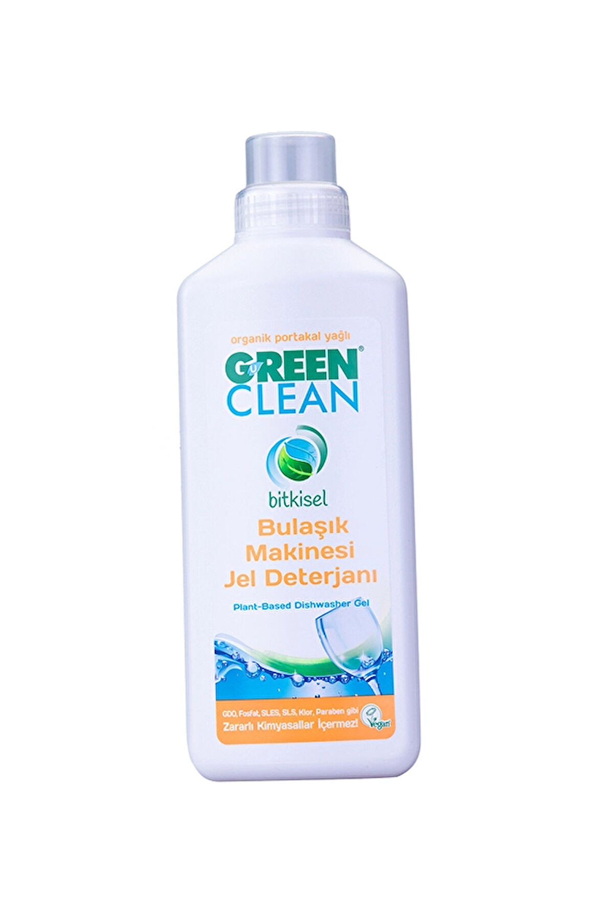 3 ADET  Green Clean Bulaşık Makinası Deterjanı 1 l