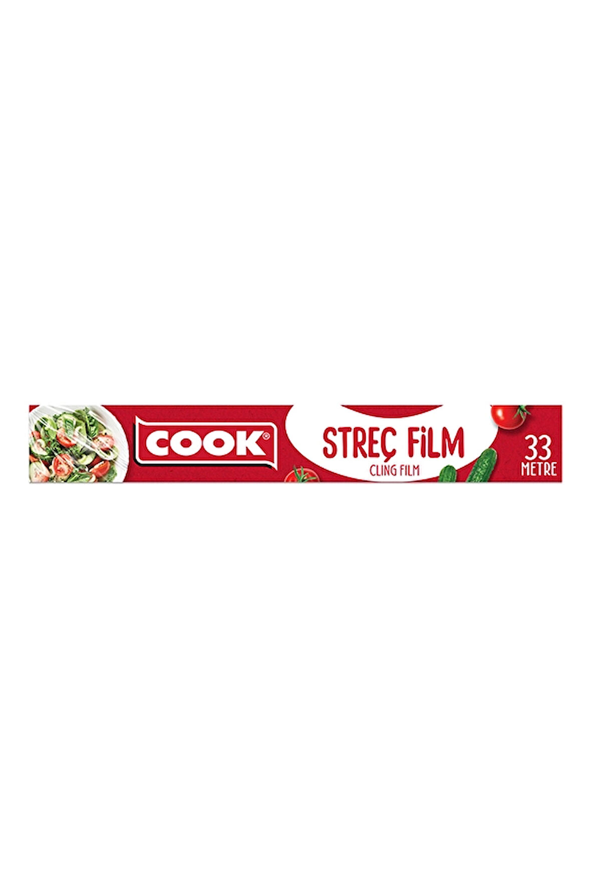 3 ADET  Cook Strec Film 33 Metre