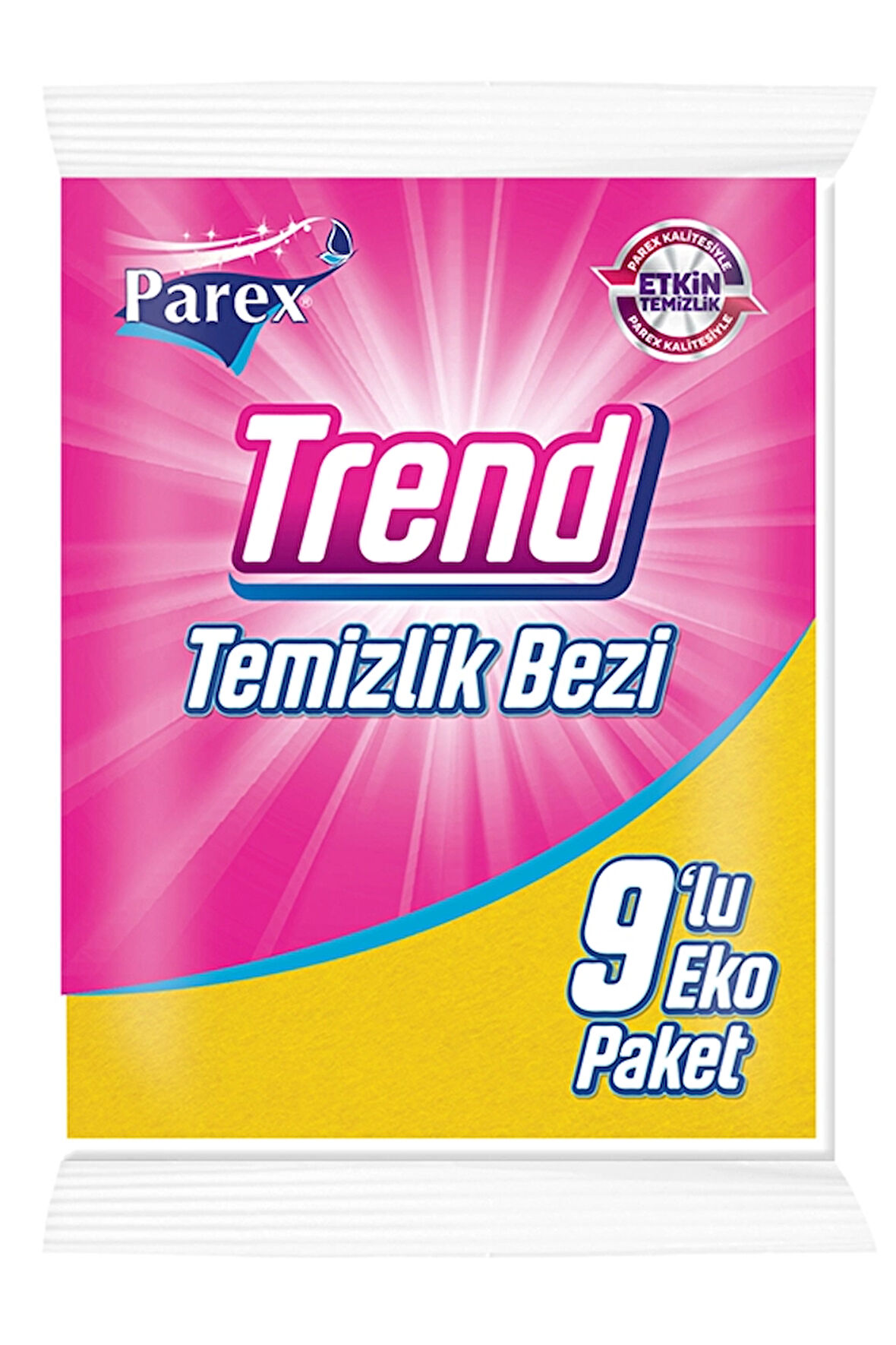 3 ADET  Parex Trend Temizlik Bezi 9'lu