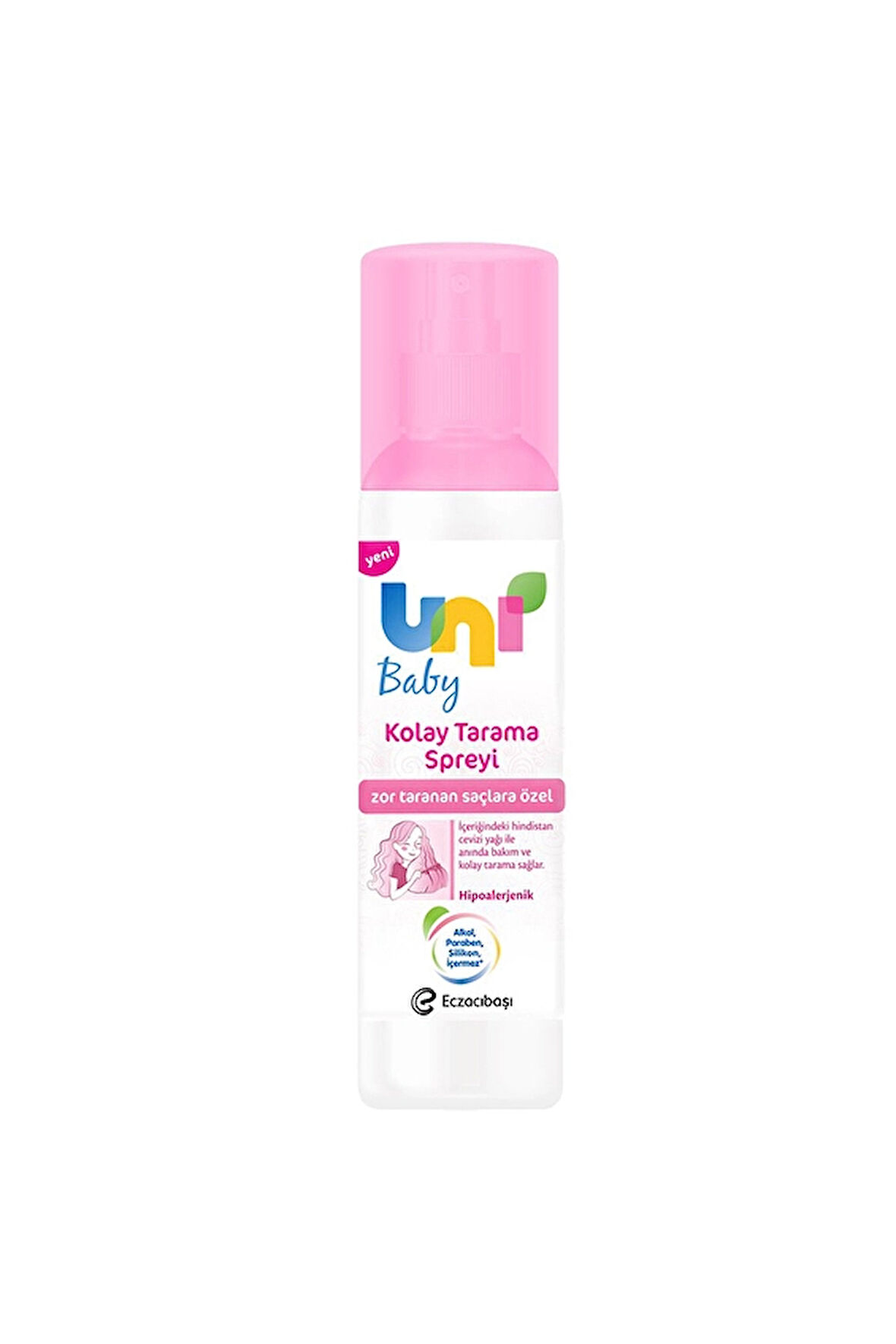 3 ADET  Uni Baby Kolay Tarama Spreyi 200 ml