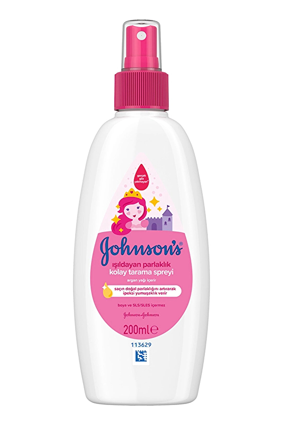 3 ADET  Johnson's Baby Kolay Tarama Spreyi 200 ml