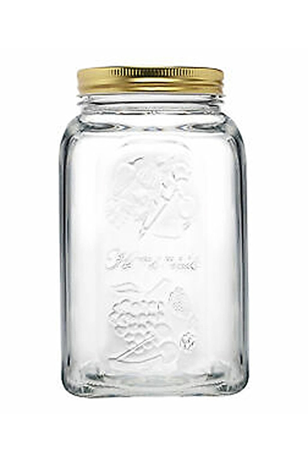 3 ADET  Paşabahçe Kavanoz Metal Kapaklı 1500 Cc