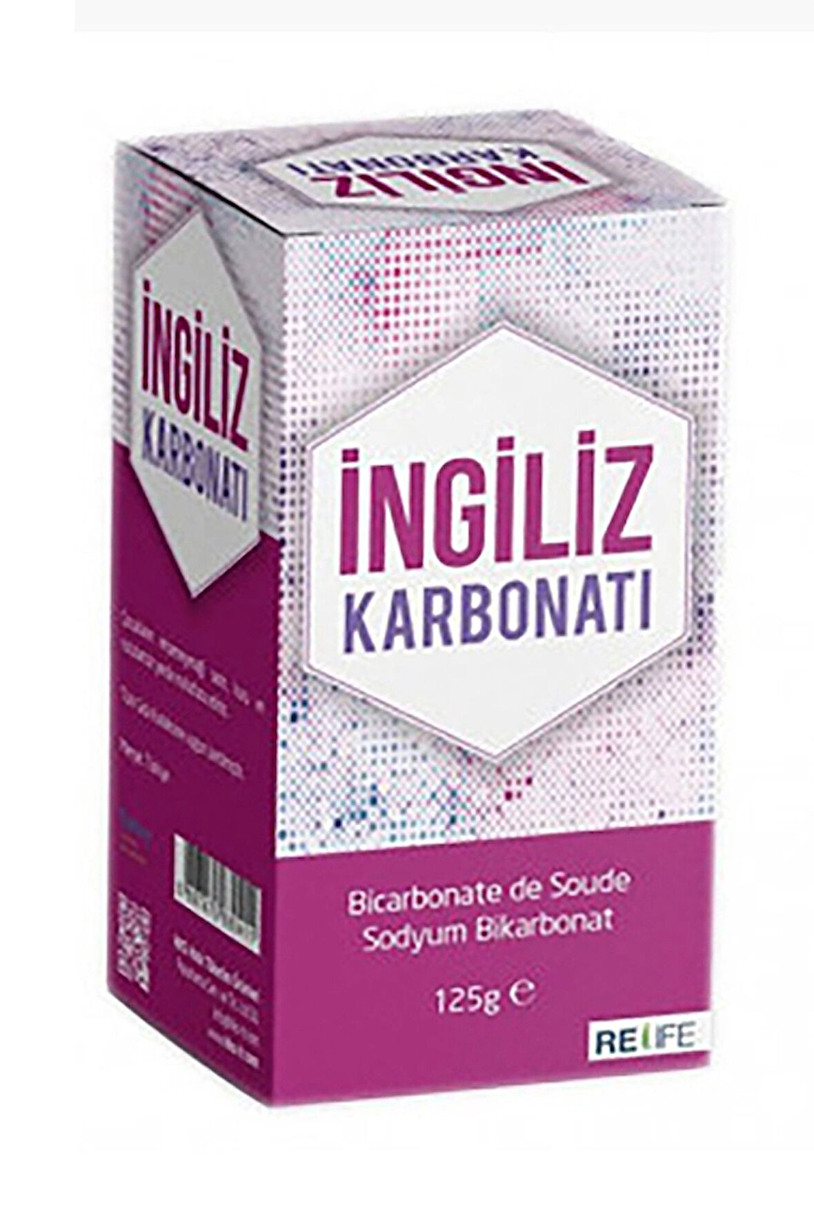 3 ADET  Re-Lıfe İngiliz Karbonatı 125 g.
