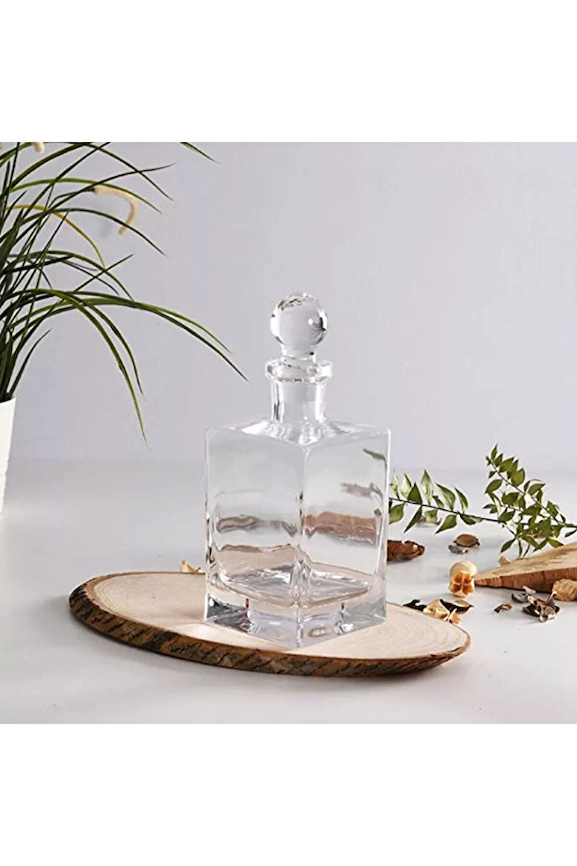 3 ADET  Paşabahçe Scotland El Yapımı Kapaklı Viski Şişesi 750 cc