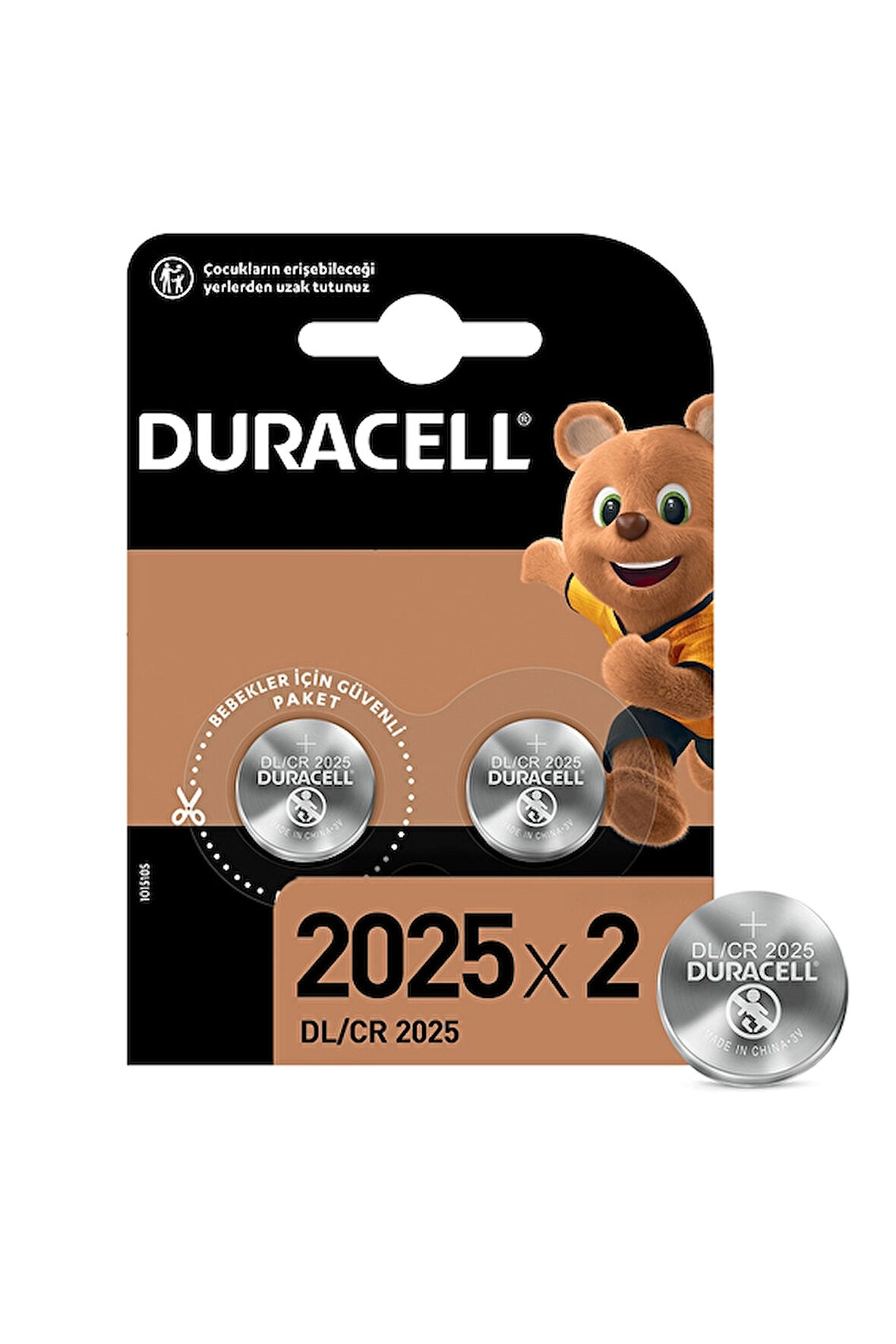 3 ADET  Duracell Lityum 3 Volt 2'li Pil 2025