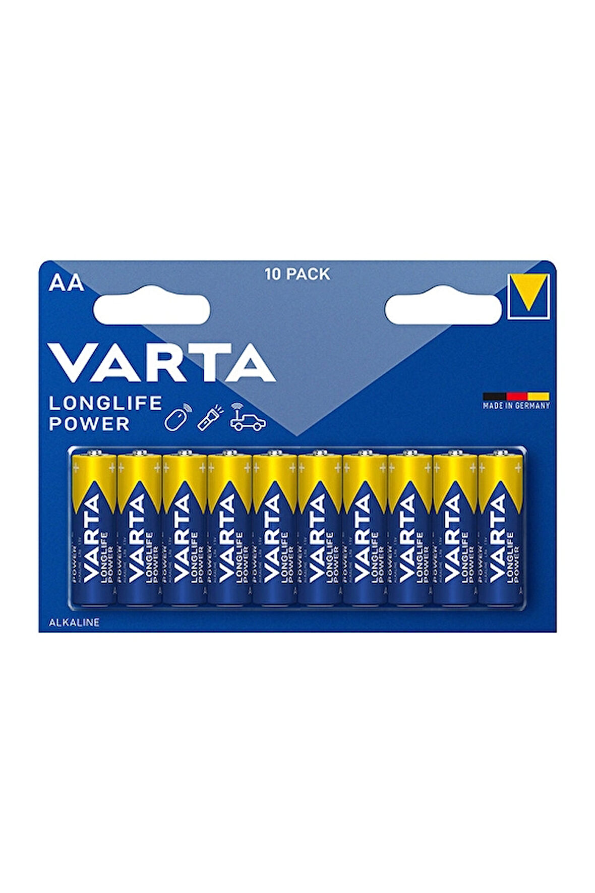 3 ADET  Varta Longlife Power AA 10'lu Kalem Pil
