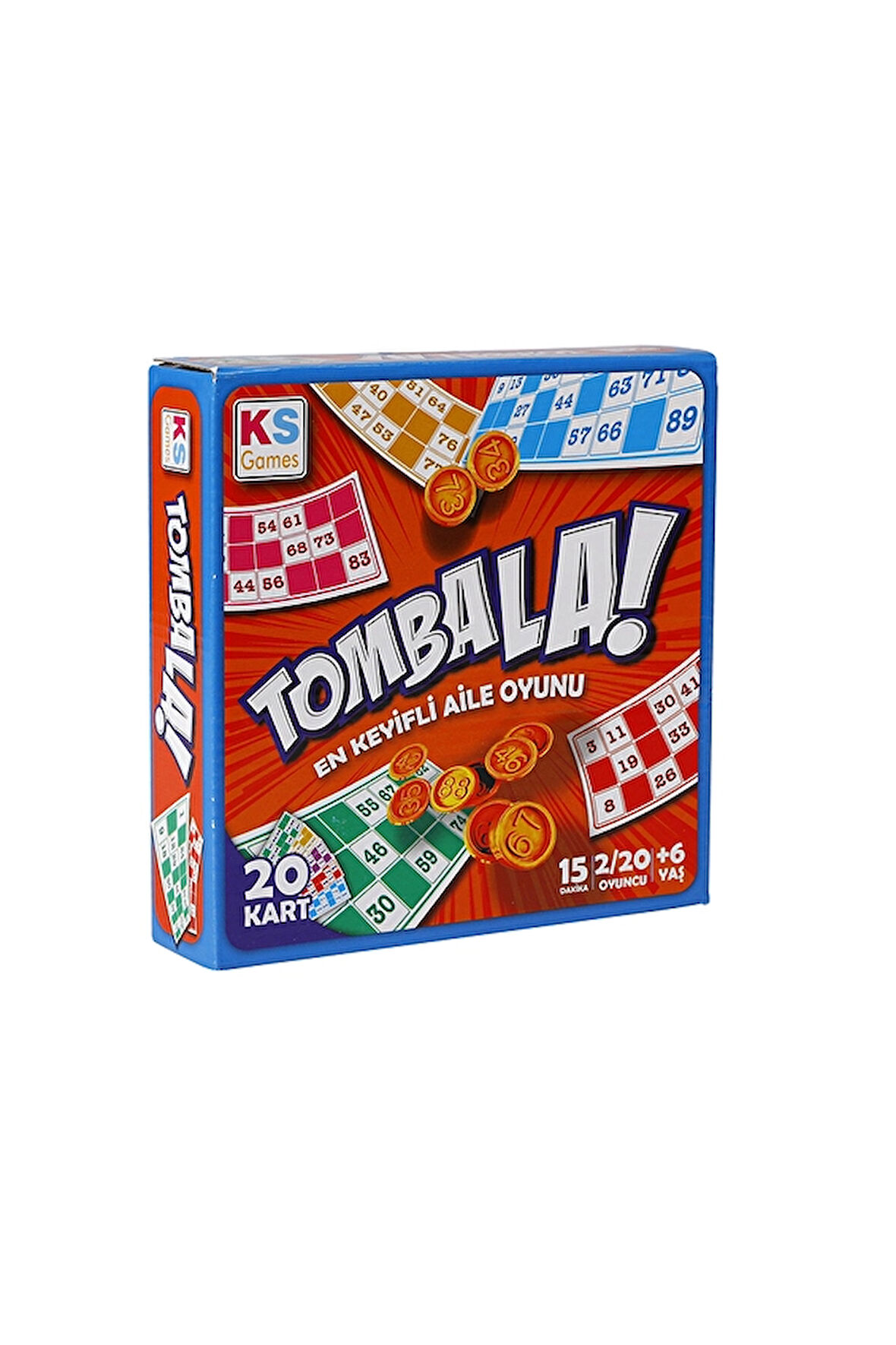 3 ADET  Tombala Yılbaşı Kutu Oyunu