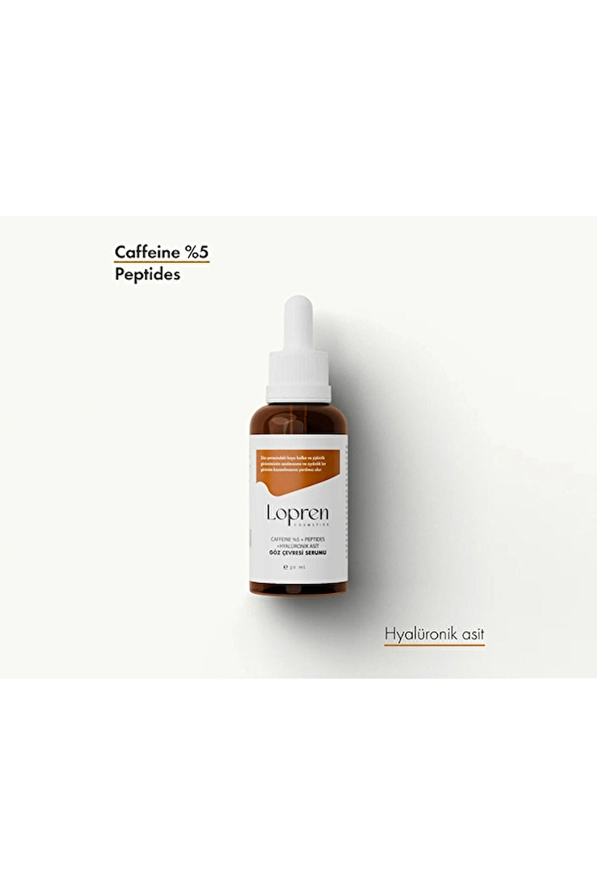 3 ADET  Lopren Göz Çevresi Serumu 30 ml