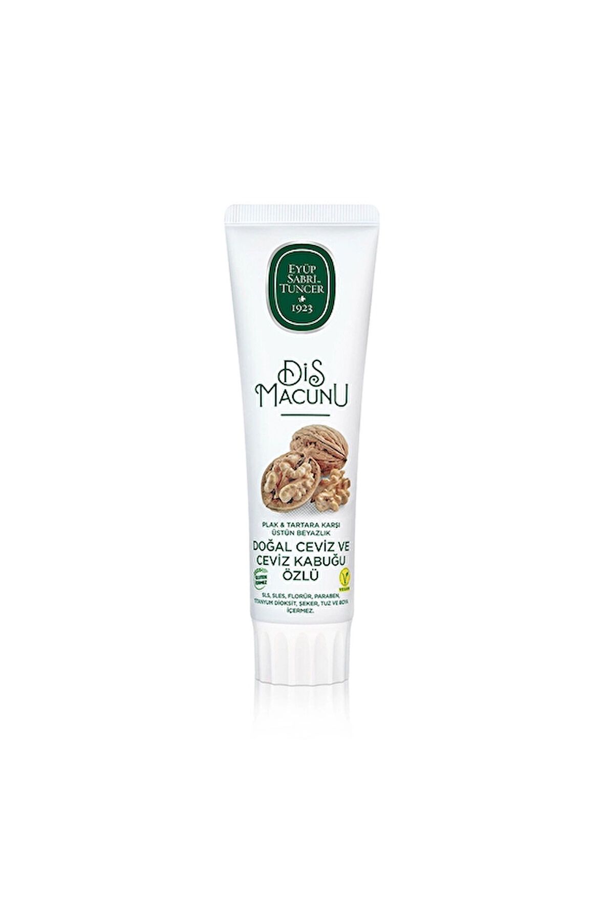 3 ADET  Eyüp Sabri Tuncer Doğal Ceviz ve Ceviz Kabuğu Özlü Diş Macunu 90 ml