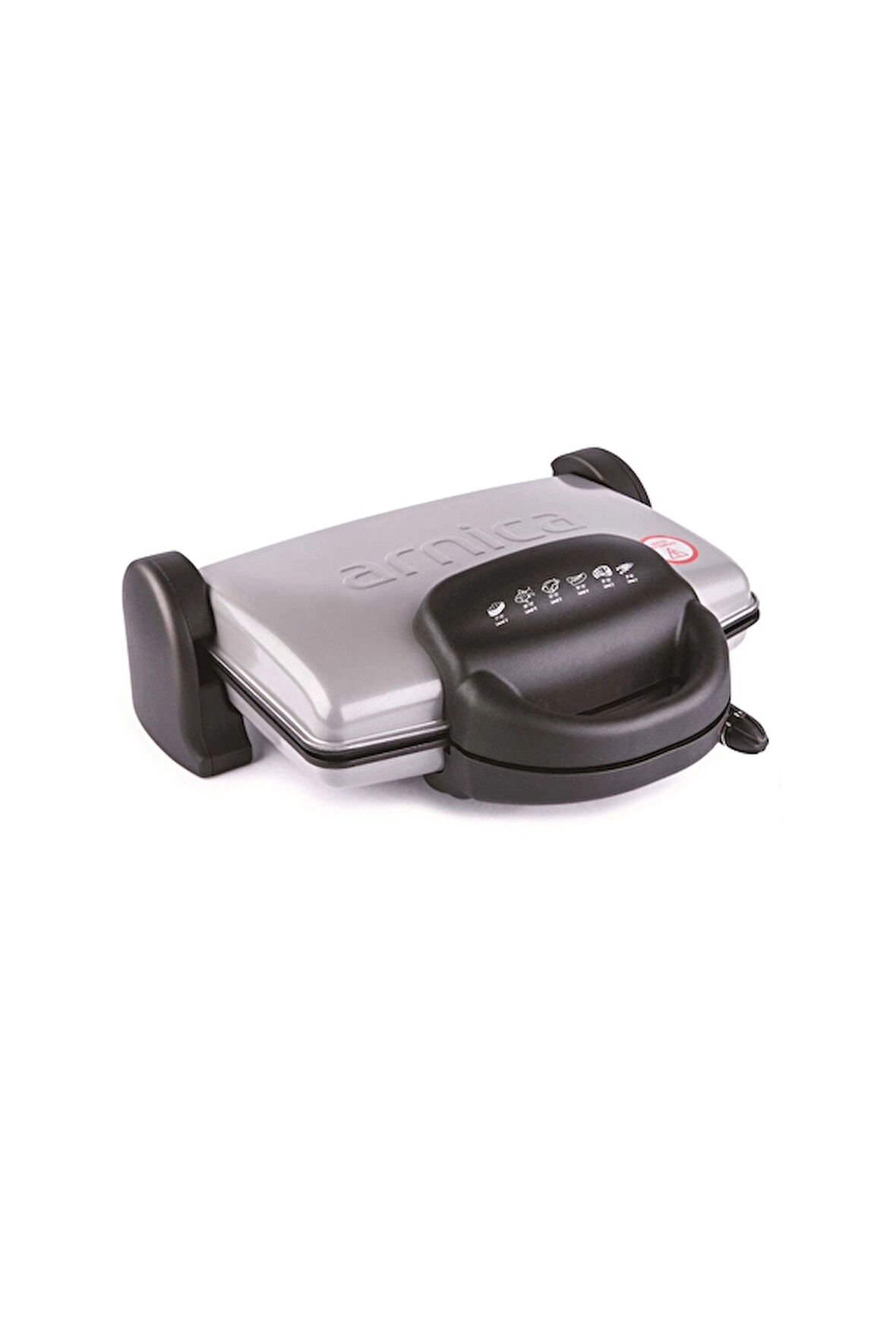 3 ADET  Arnica Ayvalık Stil GH26262 1750 W Tost Makinesi Siyah