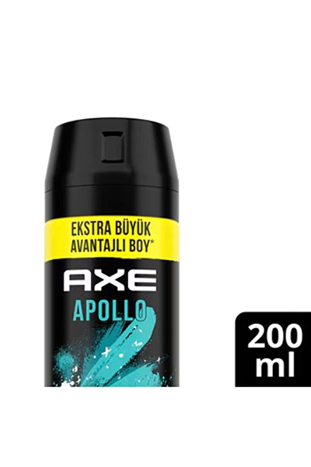 4 ADET   Axe Apollo Deodorant 200 ml