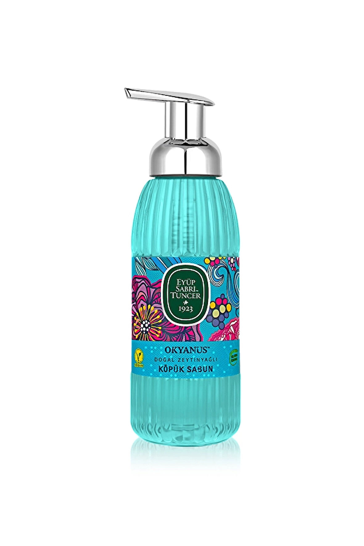 4 ADET   Eyüp Sabri Tuncer Okyanus Doğal Zeytinyağlı Köpük Sabun 500 ml