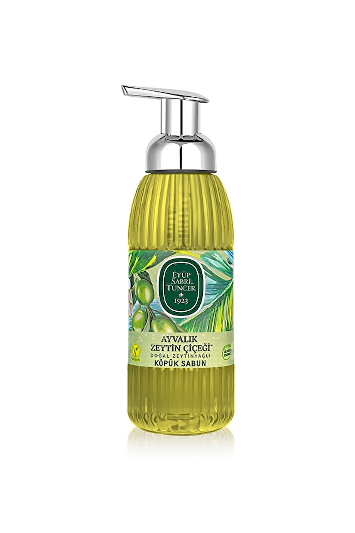 4 ADET   Eyüp Sabri Tuncer Ayvalık Doğal Zeytinyağlı Köpük Sabun 500 ml