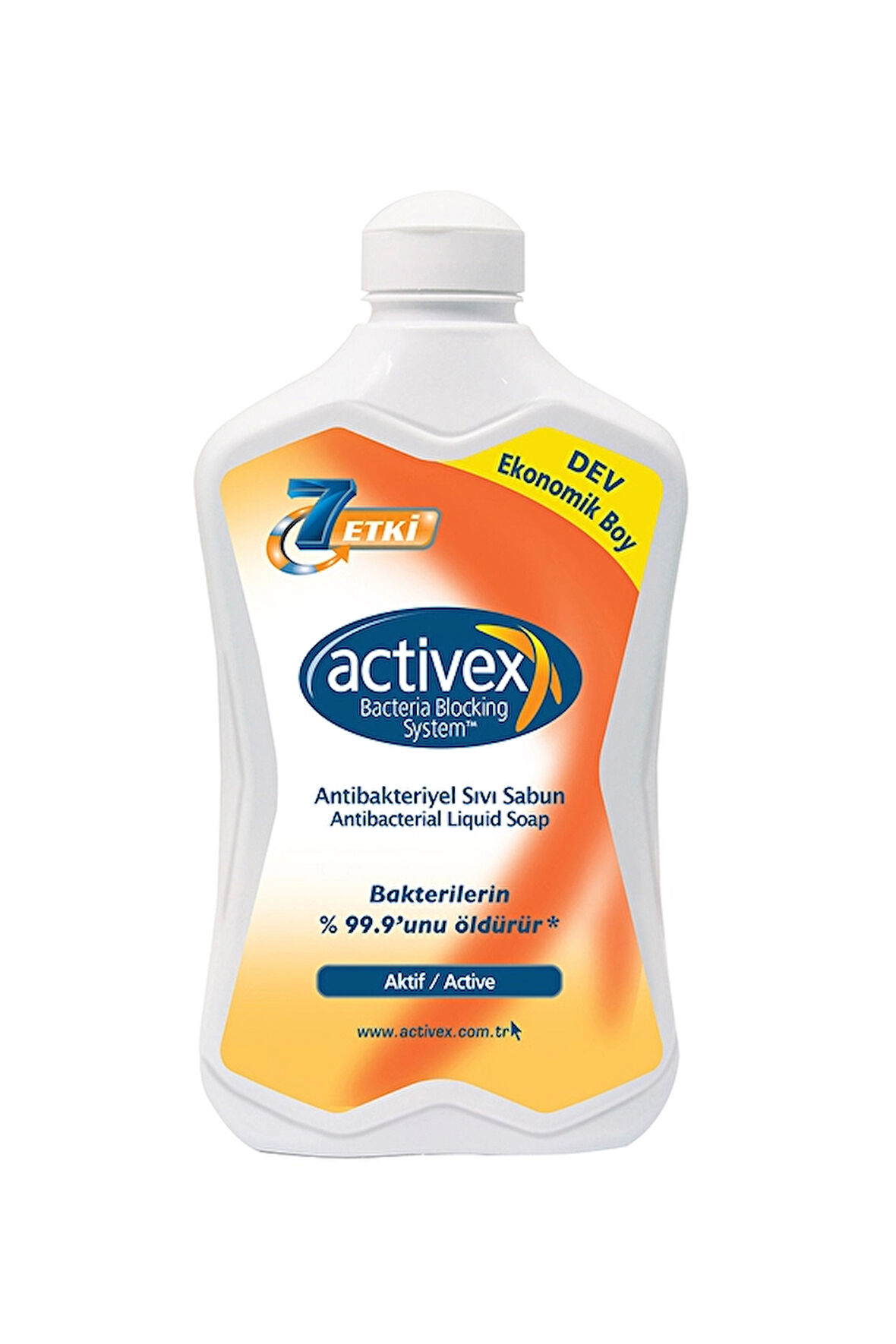 4 ADET   Activex Antibakteriyel Sıvı Sabun 1,5 L Aktif Koruma