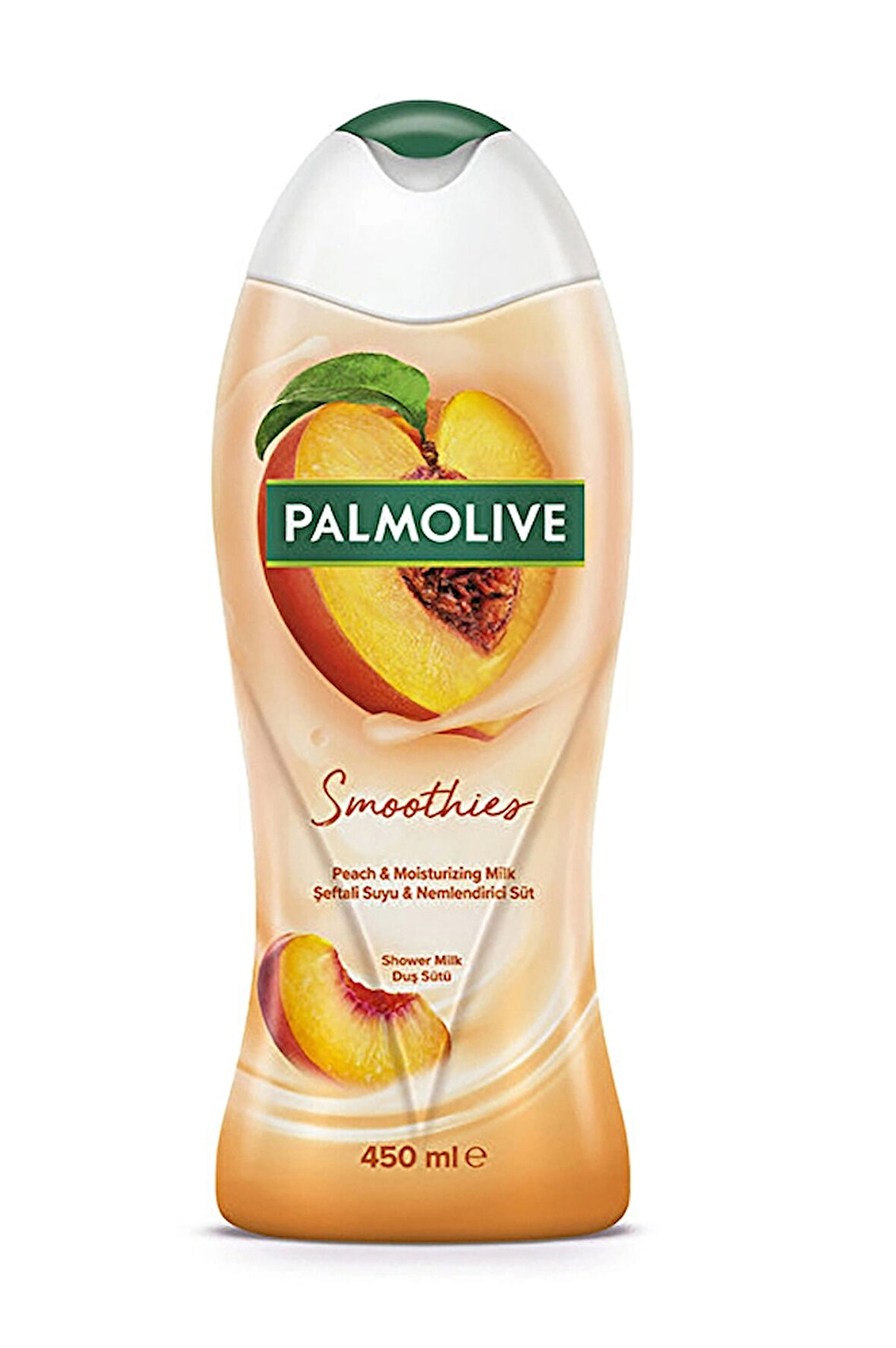 4 ADET   Palmolive Duş Jeli Smoothies Şeftali 450 ml