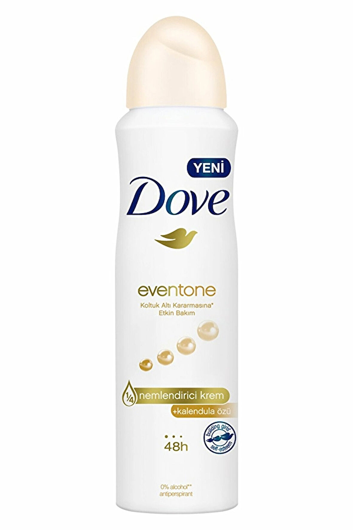 4 ADET   Dove Deodorant Eventone Sprey Kadın 150 ml