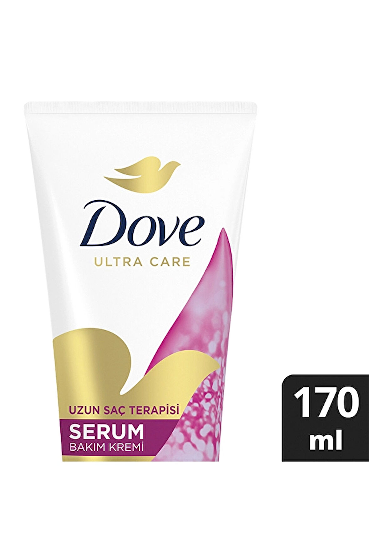 4 ADET   Dove Saç Kremi Uzun Saç Terapisi Vegan 170 ml