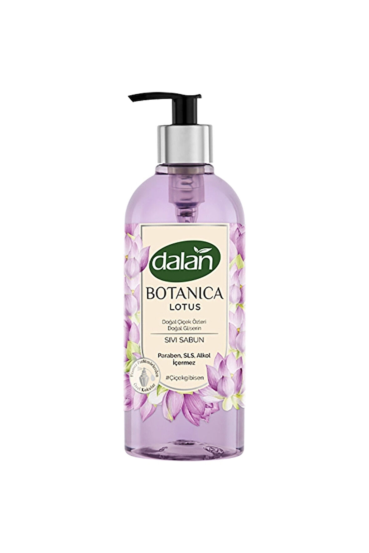 4 ADET   Dalan Sıvı Sabun Botanica Lotus 500 ml
