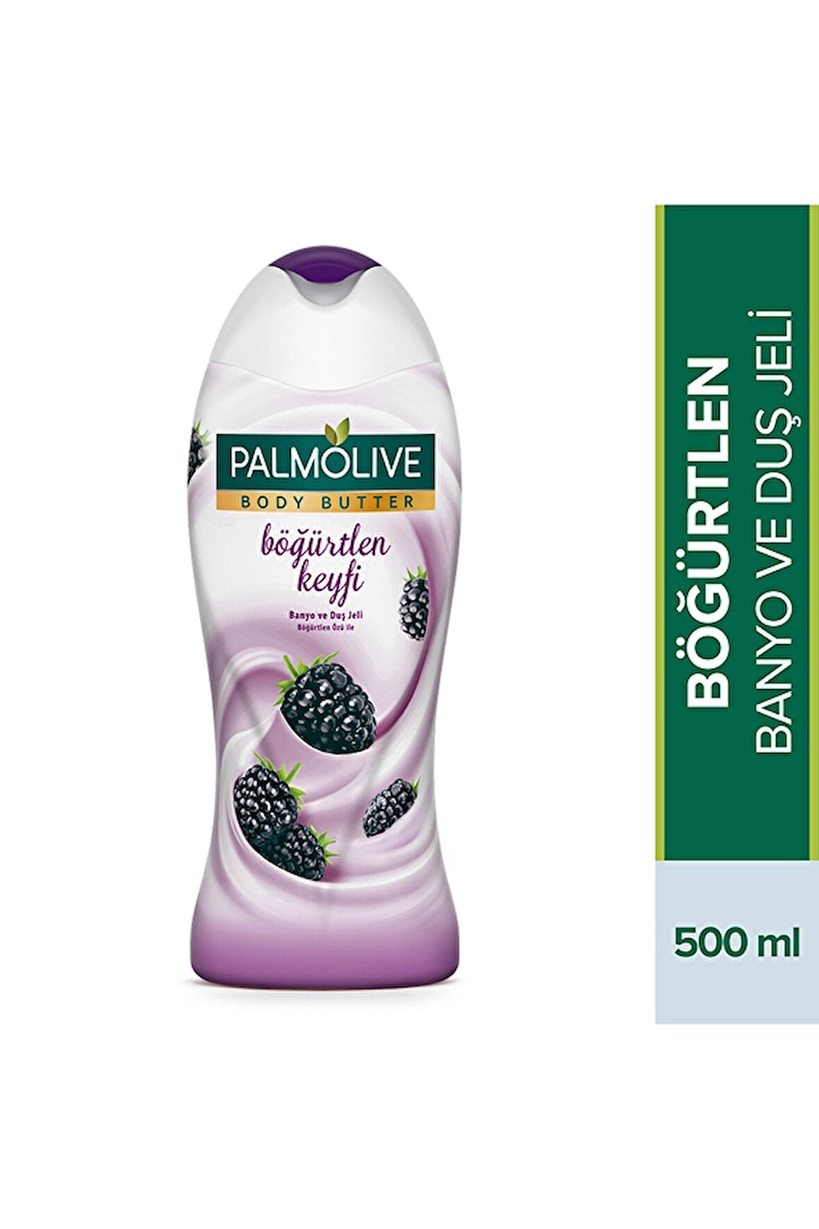 4 ADET   Palmolive Duş Jeli Body Butter 500 Ml Böğürtlen