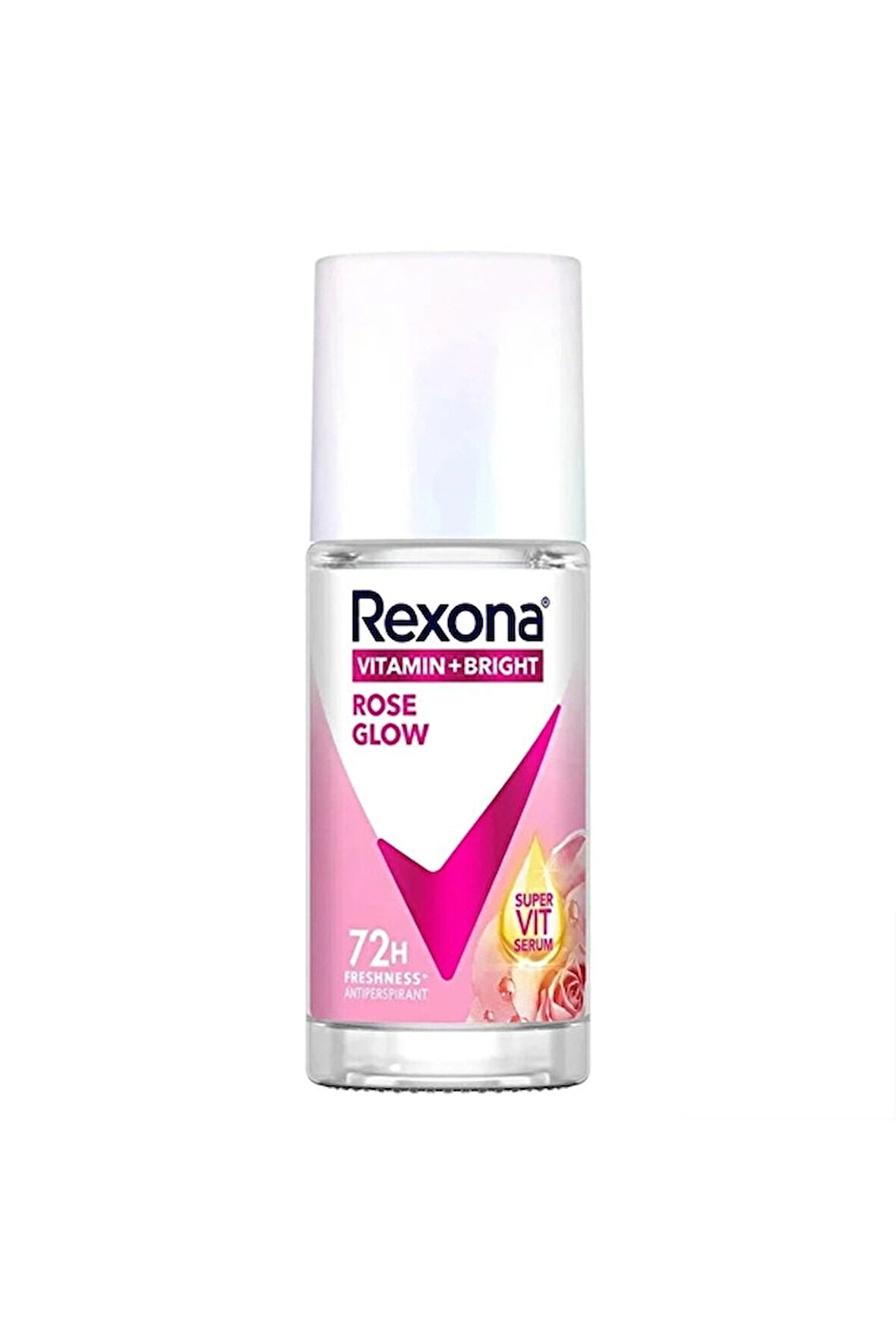 4 ADET   Rexona Roll-On Rose Glow Kadın 45 ml
