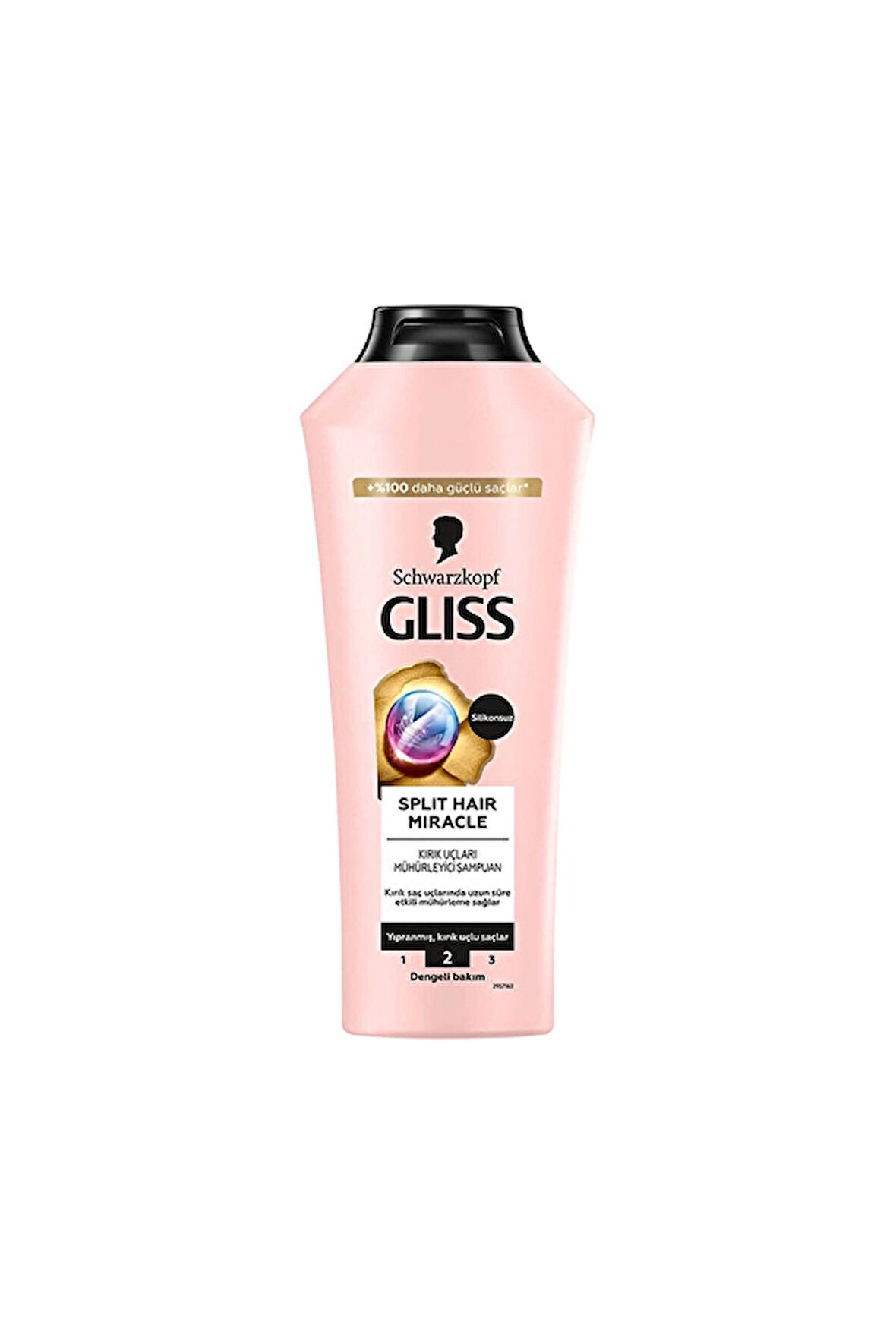 4 ADET   Gliss Şampuan Split Hair Miracle 400 ml