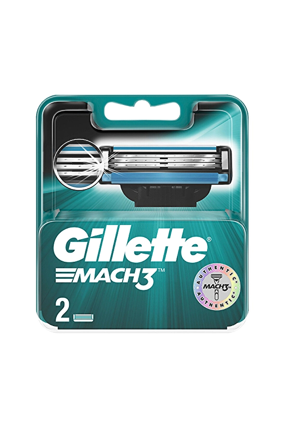 4 ADET   Gillette Mach3 2'Li Bıçak