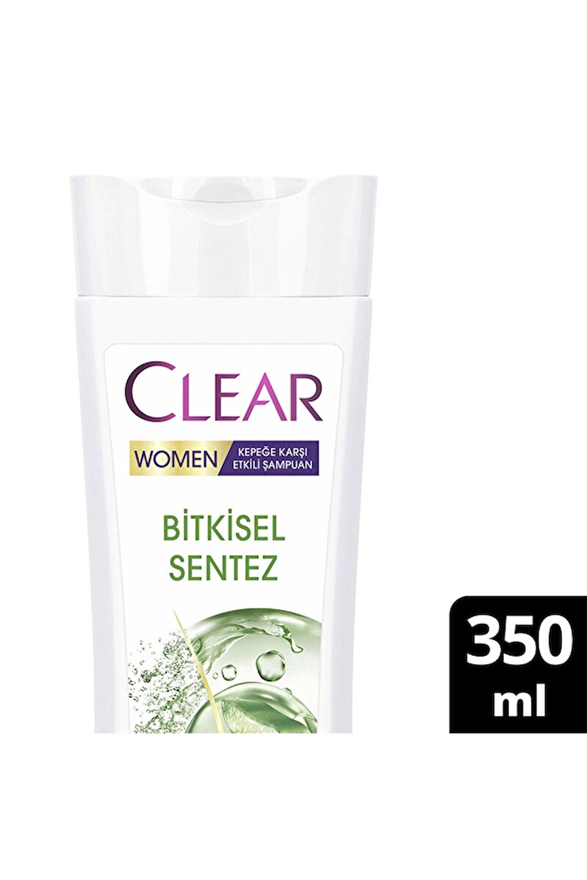 4 ADET   Clear Women Bitkisel Sentez Şampuan 350 ml