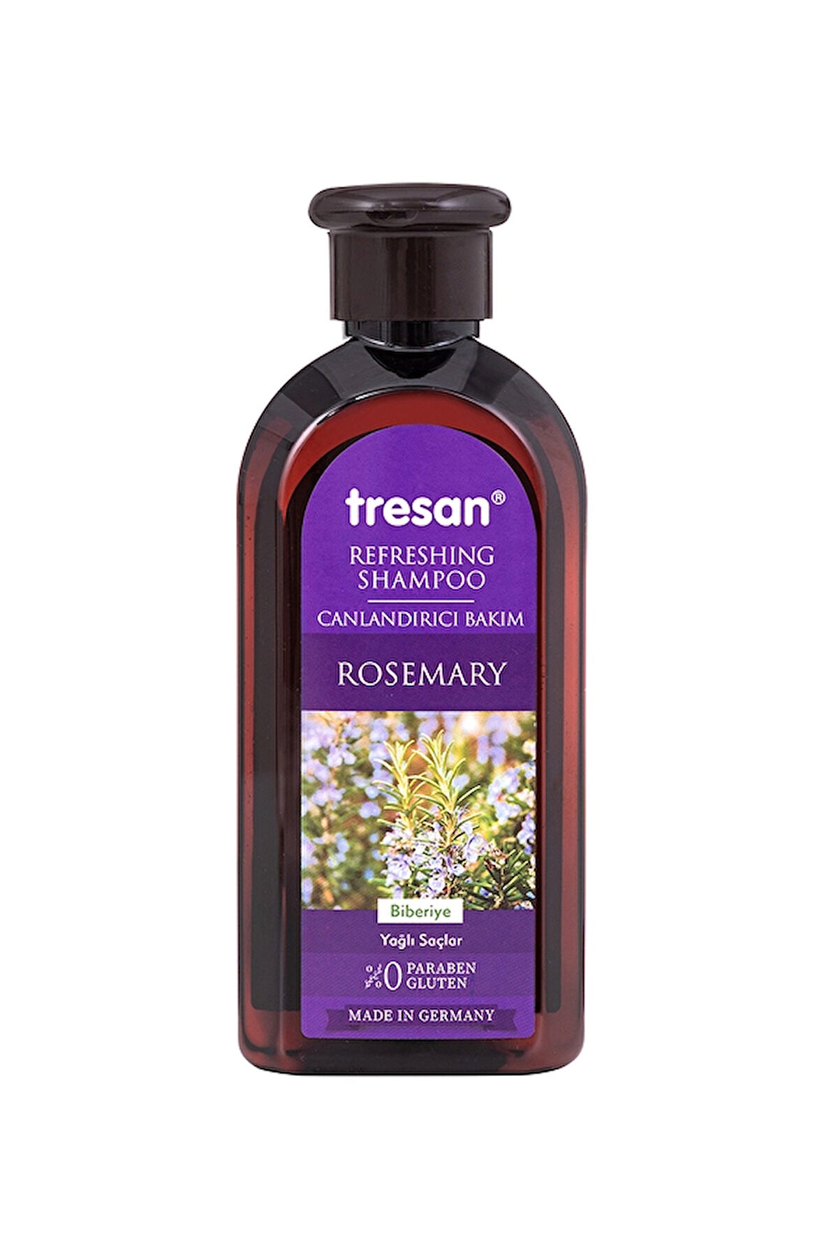 4 ADET   Tresan Şampuan 300 ml Biberiye Canlandırıcı Bakım