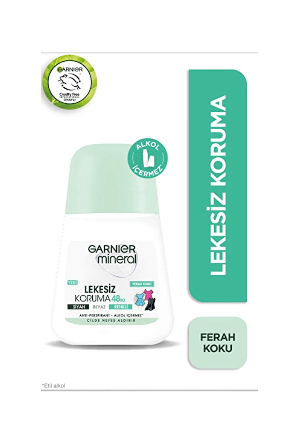 4 ADET   Garnier Mineral Roll-On Lekesiz Koruma Kadın 50 ml