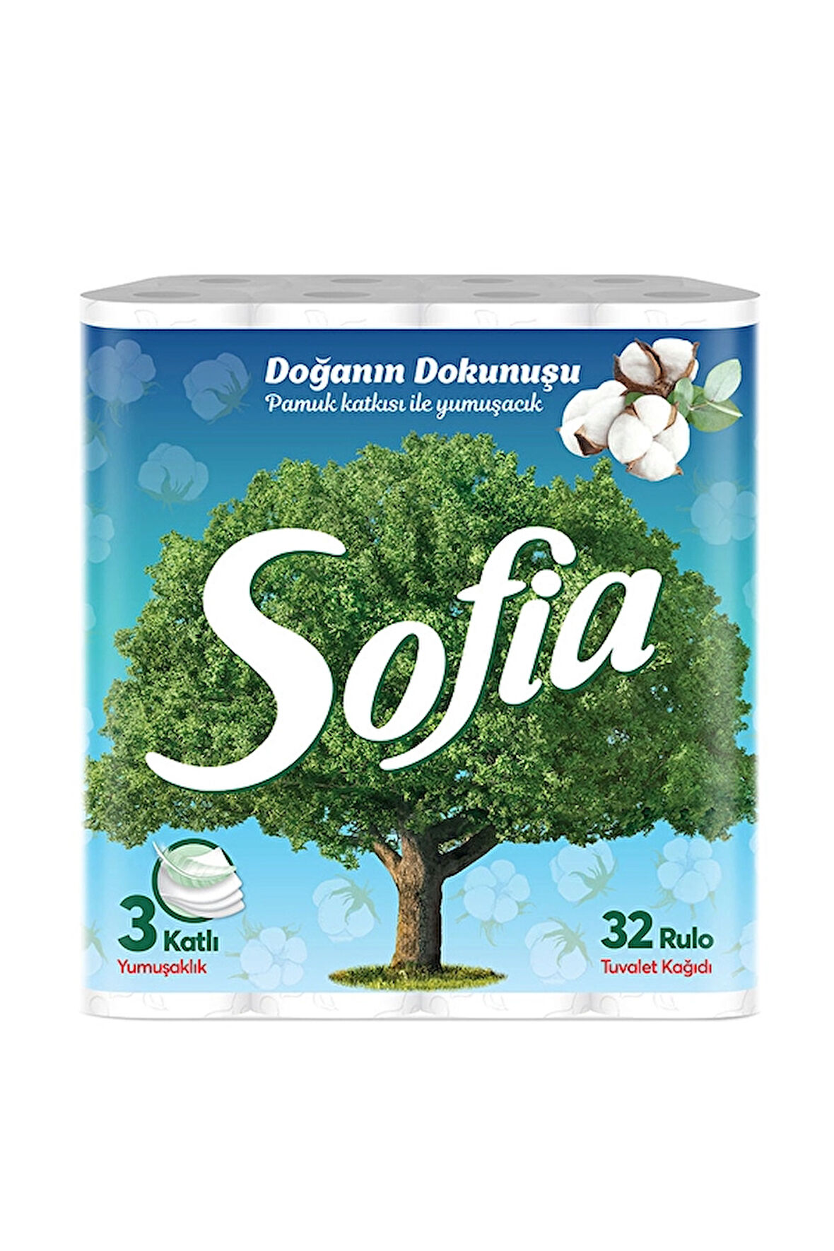 4 ADET   Sofia Tuvalet Kağıdı 32'li 3 Katlı