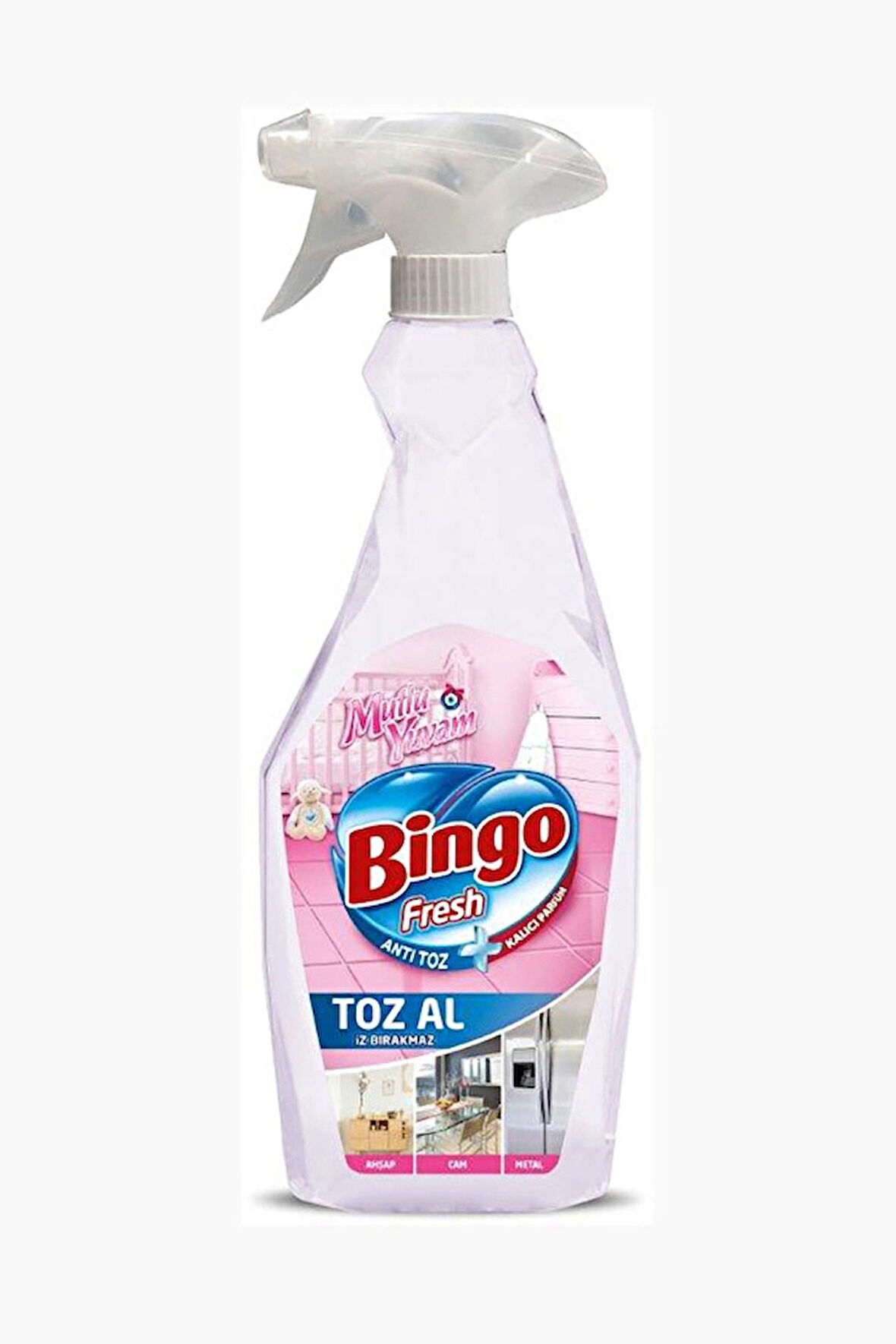 4 ADET   Bingo Toz Al Sprey 750 ml Mutlu Yuvam