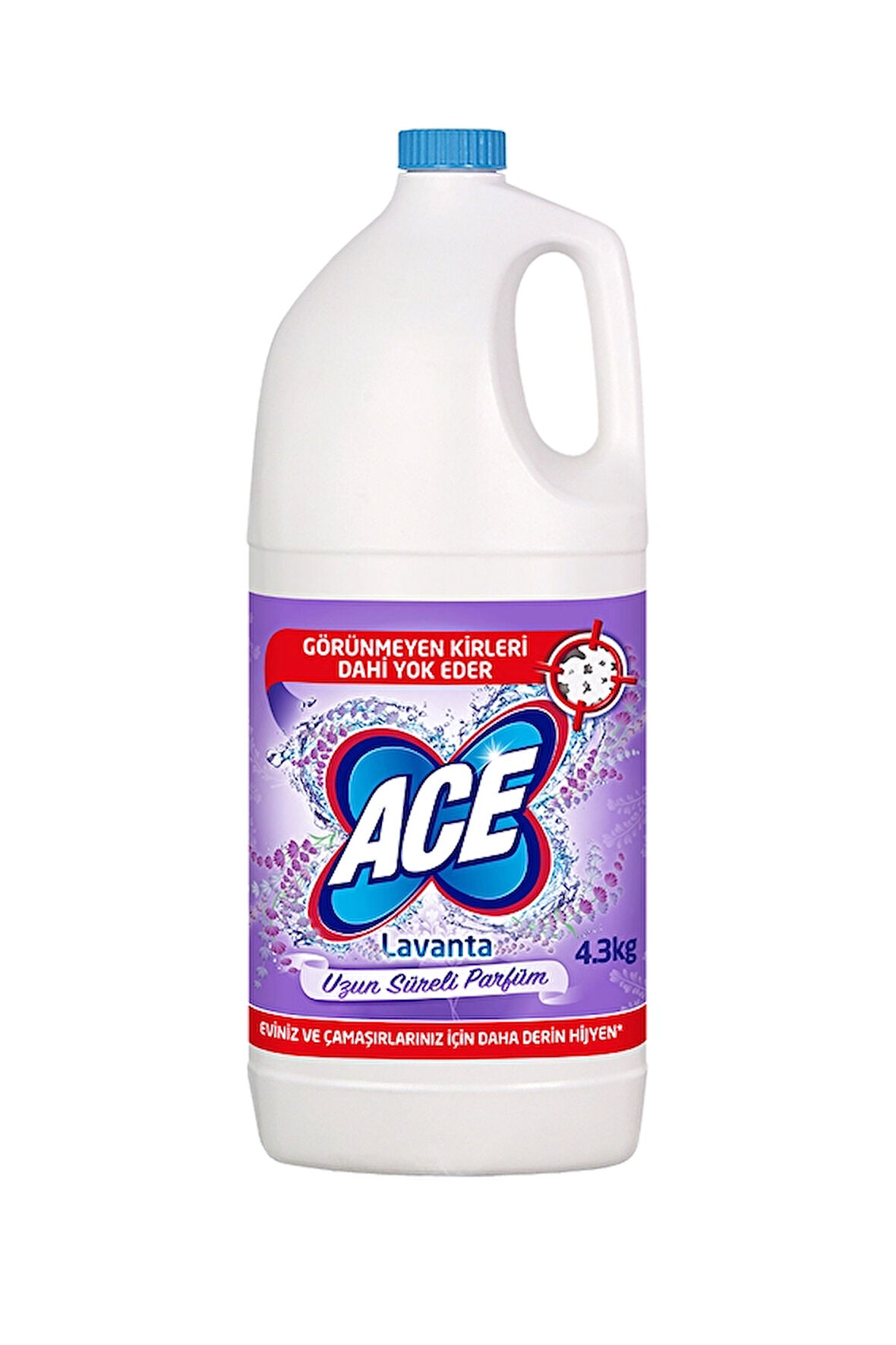 4 ADET   Ace Çamaşır Suyu 4 l Lavanta
