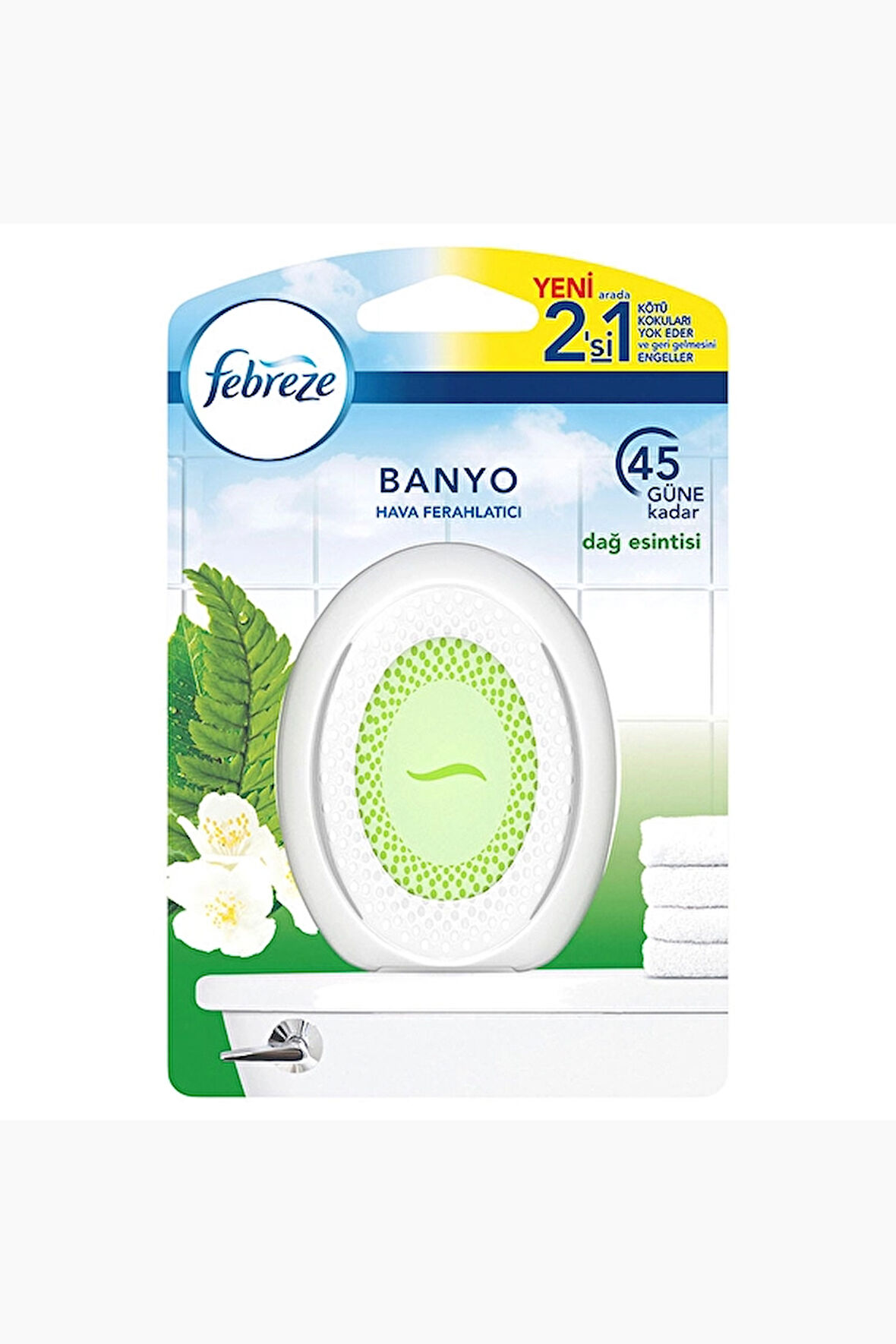 4 ADET   Febreze Banyo Dağ Esintisi